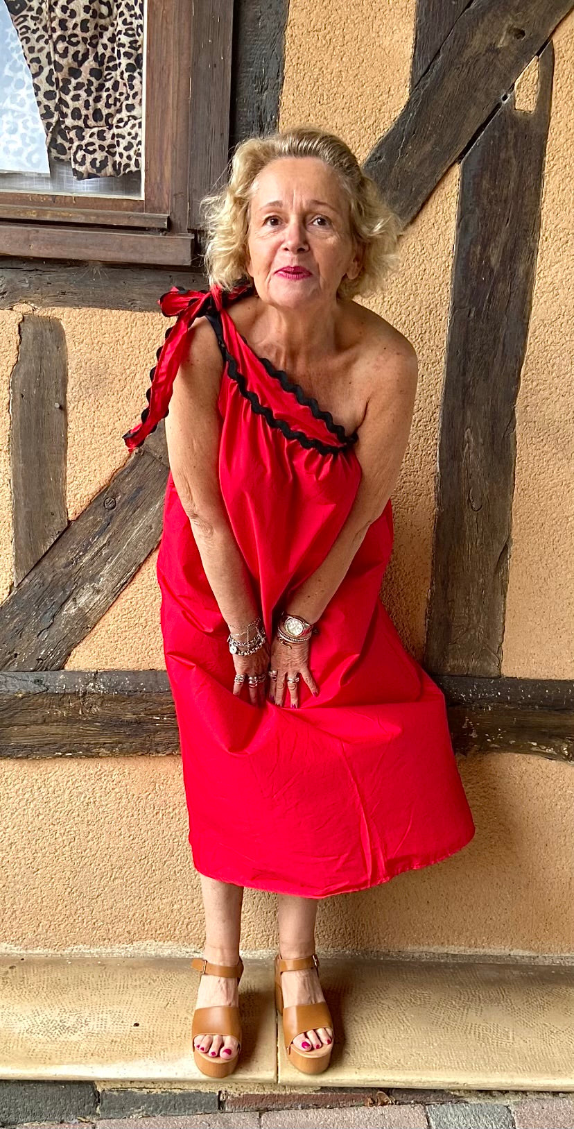 Robe rouge Cassandre